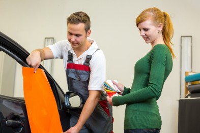 Przygotowanie pojazdu do oklejenia